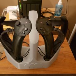 20200119_193143.jpg Бесплатный STL файл Valve Index Charge Stand (Table or Wall mount)・3D-печать объекта для загрузки