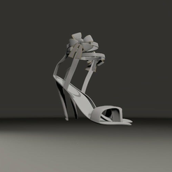 Render_17.png Fichier STL gratuit chaussures pour femmes・Idée pour impression 3D à télécharger
