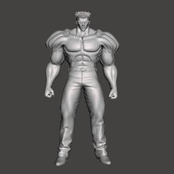 1.png Younger Toguro 80% 3D Model