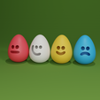 egg.png Fichier STL Œufs irréversibles・Plan pour imprimante 3D à télécharger