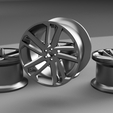 w8-the-ultimax-01.png STL file Sport wheel 8 - ultimax rim・3D printable model to download