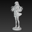 b422.png1.png Magenta Strapless Dress Lady Miniature 3D Printable STL