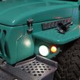 Cae metals wl Rive a Crawler 4320 dual cab (Ural 4320 Replica) - 1/10 RC Body