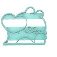 Love Rabbit Cookie Cutter.jpg LOVE COOKIE CUTTER, HEART COOKIE CUTTER,RABBIT COOKIE CUTTER, FONDANT CUTTER, RABBIT LOVE, LOVE, HEART, VALENTINE´S DAY