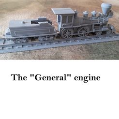 locomotive.jpg STL file The General locomotive・3D printing template to download