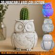 1.jpg Sleepy Owl Decorative Figure – 3D Printable STL