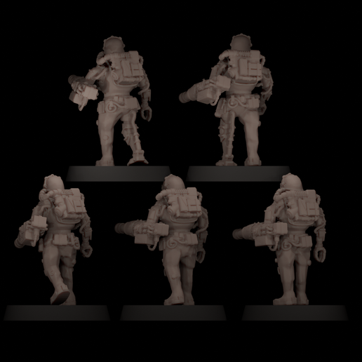 🎲 Battle puppets・ STL File for 3D printing・Cults