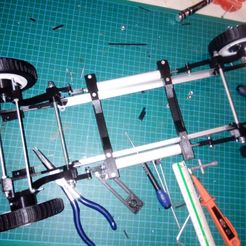 IMG_20190725_122921.jpg Free 3D file 2CV 1/6 CHASSIS ASSEMBLY INSTRUCTIONS・3D printing template to download