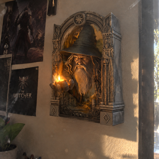 lotr Candle holder