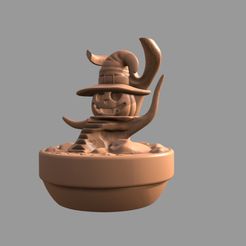 1.JPG Free 3D file heloween, tree House 3d printable・3D print object to download