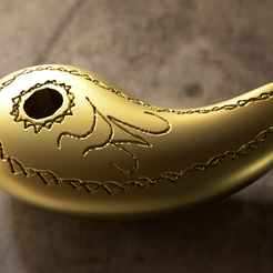magatama1.png Fichier STL gratuit Collier Magatama・Plan pour impression 3D à télécharger
