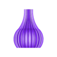 Vase Minimal v4.stl Ribbed Vase