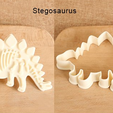 stegosaurus.png stegosaurus cookie cutter