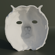 77.png Bear Face Mask - Wild Bear Cosplay 3D print model