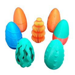 storecamera_oms1sbs_nuggi-01.jpeg 3D Printable Easter Eggs Pack of 7 3D print model