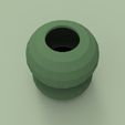 5.1672.jpg Modern Double Sphere Flower Vase