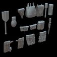 acc3.jpg WW2 German Infantry Accessory set - 1/35