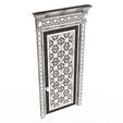 Wireframe-20.jpg Carved Door Classic 01202 White