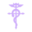 fma 1.stl Full Metal Alchemist 2d design (fma logos)