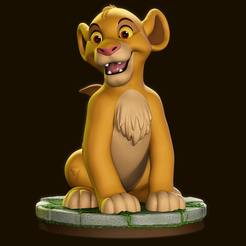 Simba-Final-Render.png Simba - The Lion King - Disney