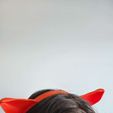 20240408_155711.jpg Fox Ears (Solo & Headbands) Multiple Designs, Multi Colored, with Holes for Earrings