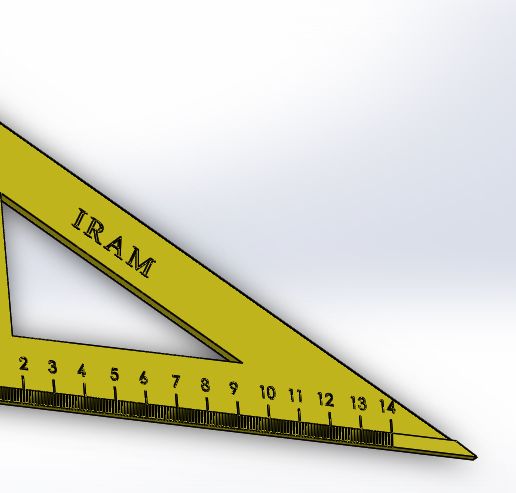 ESCUADRA DE 30º IRAM