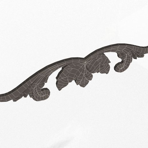 Low-poly-(2).jpg Резное гипсовое украшение 02