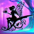 project_20231223_0958120-01.png fairie wall art fairy wall decor fantasy decoration