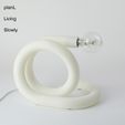 white111.jpg 3D file planl table lamp・3D printable model to download