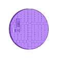Grid_-_2_inch_-_A.stl 1" & 2' Round Bases - The Ignis Quadrant