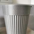 IMG_20230204_130636.jpg Waste garbage can, bucket swing lid, cosmetic bin, bathroom bucket