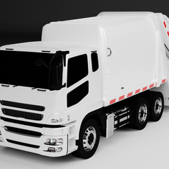 camion5.png Fichier STL Camion à ordures・Objet imprimable en 3D à télécharger