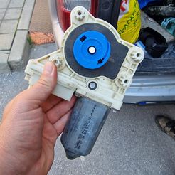 20230501_161339.jpg Archivo STL BMW Serie 7 - Elevalunas Regulador Motor Rodillo Delantero y Trasero 45 mm Diámetro・Plan para descargar y imprimir en 3D