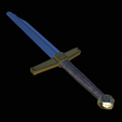 longsword-1-3.png Archivo 3D 3x Longsword nuevo / ligeramente roto / muy roto・Modelo imprimible en 3D para descargar