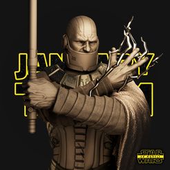 012422-Star-Wars-Promo-Squared-Bust-03.jpg Archivo 3D Darth Malak Bust - Star Wars 3D Models - Tested and Ready for 3D printing・Diseño imprimible en 3D para descargar