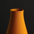 diamond_flower_vase_stl_file_slimprint.jpg Diamond Embossed Vase 3D Model, Vase Mode 3D Printing | Slimprint