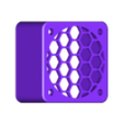 NoctuaCover20mm.stl 40x20mm Noctua Fan Cover for Prusa i3 Mk2