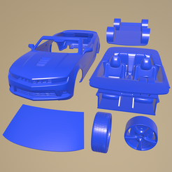 a012.png Файл STL Chevrolet Camaro Convertible 2014 ПЕЧАТНЫЙ АВТОМОБИЛЬ В РАЗНЫХ ЧАСТЯХ・3D-печатная модель для загрузки, printinghub