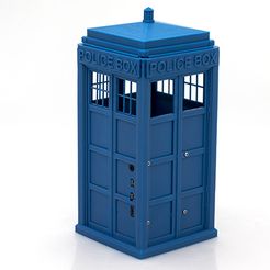 IMG_4302.jpg Free STL file Tardis case for Raspberry Pi 4B for full size Icetower cooler・3D printable model to download