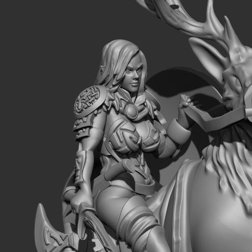 Mornurth-on-Great-Elk-closeup.png Fête de la chasse aux Valkyries