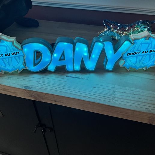 First name LED TO ASSEMBLE Dany OM