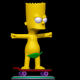 2.png Bart Simpson Skating Naked - The Simpsons