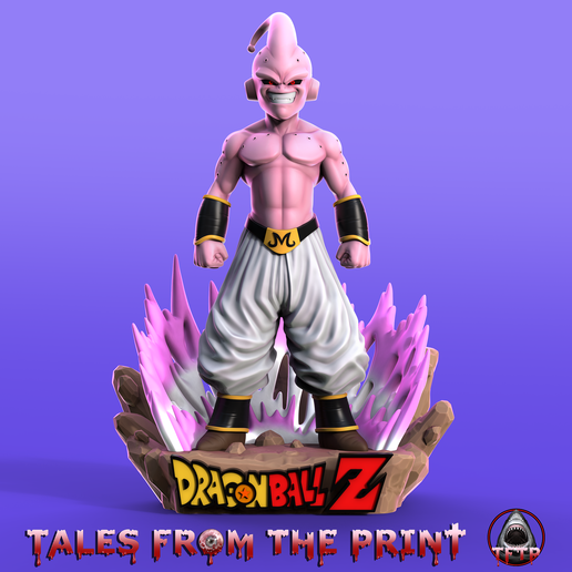 Kid-Buu-DBZ-1-4k-Tales-from-the-print.png Kid buu - Majin buu - Boubou - boo Dragon Ball Z One part and multipart versions High quality by Tales From The Print.