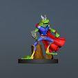 Preview08.jpg Thor Frog - Marvel 3D print model