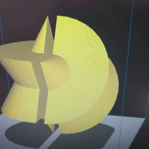 star 6 point cone david star merkaba cone 2 parts 3D model