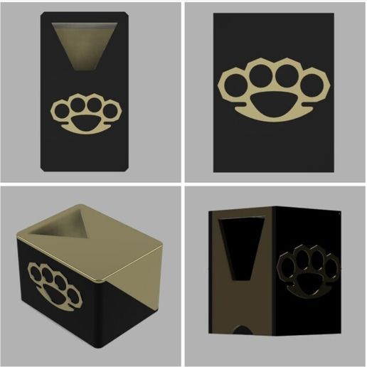 COMPLETE KIT — ALL 4 DECK BOXES (BRASS KNUCKLES)