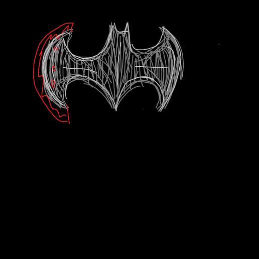 Bladed Batarang 3D model