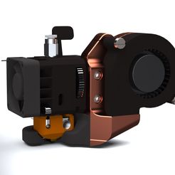 Biqu-02-01.jpg Archivo STL Biqu H2 V2 componente ventilador 5015 fun conducto・Diseño para descargar y imprimir en 3D