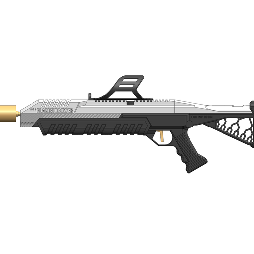 Not A Flamethrower | Boring Company - 3D model önizlemesi