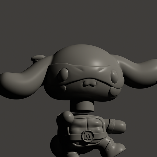 👋 HELLO KITTY X NINJA TURTLES CINNAMOROLL TNMT FAN ART (2 parts)・ STL ...